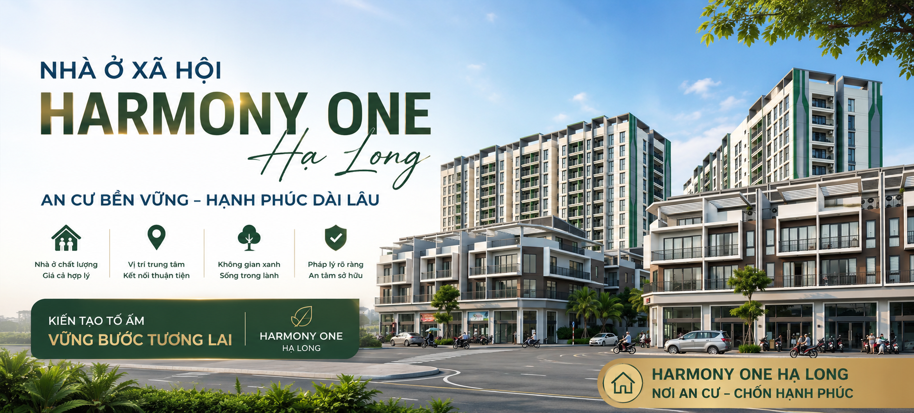 nhà ở xã hội harmony one hạ long